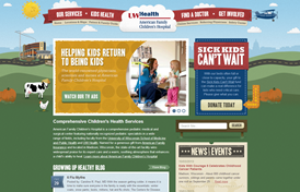 AFCH Hospital Website Design