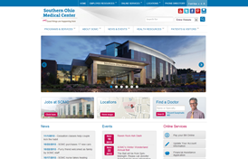 SOMC Hospital Website Design